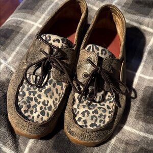 Leopard Print Twisted X women’s/ youth Casual Shoes
